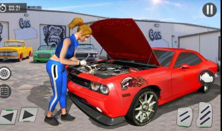 车库汽车修理工(Car Mechanic Auto Garage)截图_4