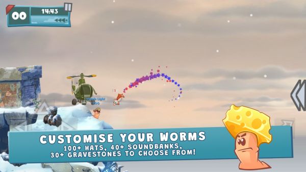 Worms WMD: Mobilize(百战天虫行动版)截图_3