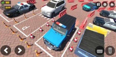 新警车停车训练（New Police Car Parking Training Game:Car Driving）截图_3