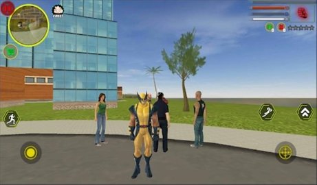 超级狼人英雄（Wolverine Rope Hero）截图_2