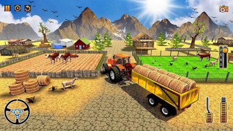 拖拉机农具模拟3D（Tractor Farming Tools Simulation 3D）截图_3