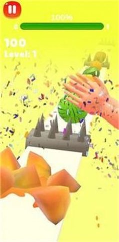 水果粉碎机3D（Fruit Smasher 3D）截图_1