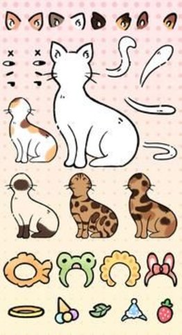 猫猫头像模拟器(Moe KittensCat Avatar Maker)截图_3