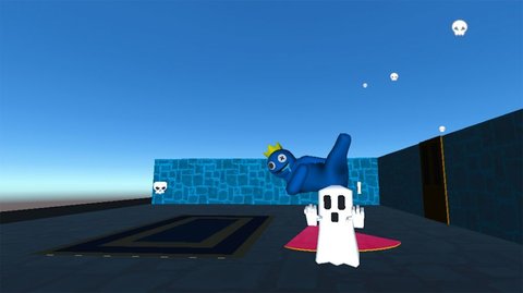 幽灵屋的彩虹朋友 (Rainbow Friends In Ghost House)截图_3