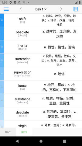 List背单词app v4.8.2 安卓版截图_1