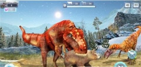 恐龙动物战斗模拟器（Winter Dino Simulator 2022） v1.0.8 安卓版截图_4