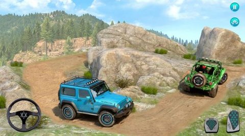 山地吉普车驾驶模拟器（Jeep Games 4x4 Offroad Jeep） 1.0 安卓版截图_1