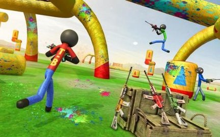 火柴人彩弹射击 v1.0.4 安卓版截图_1