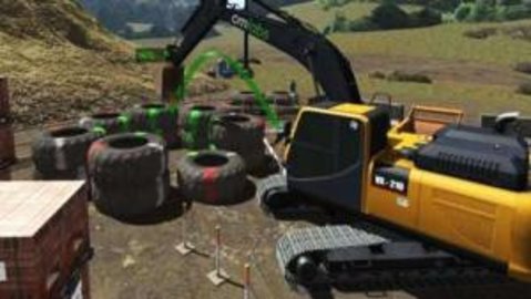 自由挖掘机模拟器（Excavator Simulator Free） 1.0.6截图_1