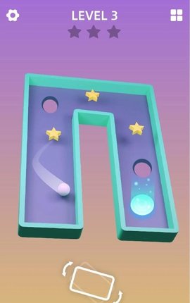 3D陀螺仪迷宫球（Maze Gravity 3D） v1.0.1 安卓版截图_1