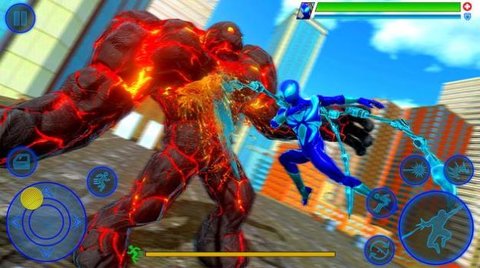 蜘蛛绳铁打模拟（Spider Rope Iron Fighting Sim） v13 安卓版截图_2
