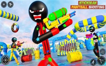 火柴人彩弹射击 v1.0.4 安卓版截图_3