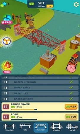 空闲桥设计（Idle Bridges） v0.1 安卓版截图_2