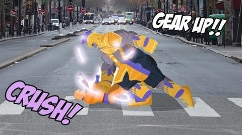 英雄街头斗殴（Punch Hero vs Mad Monster Street Brawl） 0.4 安卓版截图_3