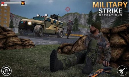 现代FPS军事打击（Modern FPS Military Strike） v1.2 安卓版截图_2