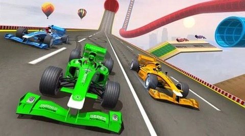 危险坡道赛车特技(Formula Car Stunt) 1.3.9截图_1