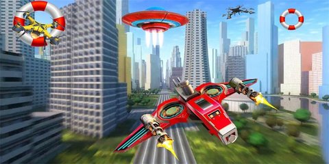 无人机飞行遥控模拟器（3D Drone Simulator Game） v1.0 安卓版截图_3