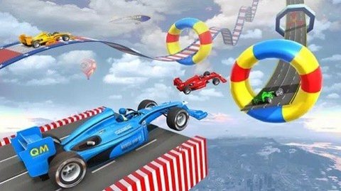 危险坡道赛车特技(Formula Car Stunt) 1.3.9截图_3