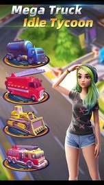 巨型卡车闲置大亨（Mega Truck Idle Tycoon） v1.1 安卓版截图_2
