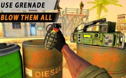 荒漠生存任务射击（Desert Military Shooter） 5.0.7 安卓版截图_1