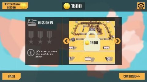 坦克英雄沙漠之狐行动（Tank Hero:Desert Fox） v2.1 安卓版截图_4