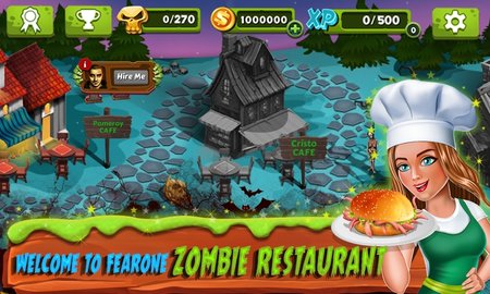 疯狂餐厅僵尸厨房（Restaurant Mania : Zombie Kitchen） v1.17 安卓版截图_4