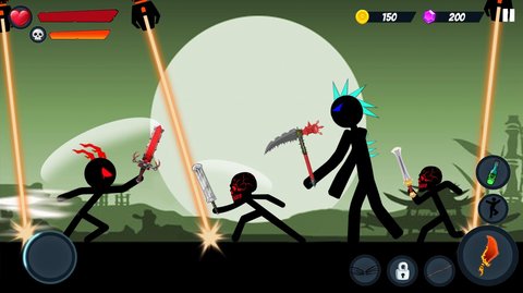 火柴人战士暗影传说（Stickman Ragger） 1.0 安卓版截图_3