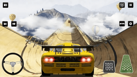 舷梯汽车特技赛车（Ramp Cars stunt racing 2020 3D Mega stunts Games） v2.6 安卓版截图_1