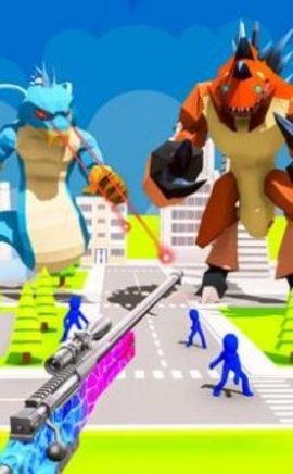 Giant Monster Sniper Wars 1.1 安卓版截图_3