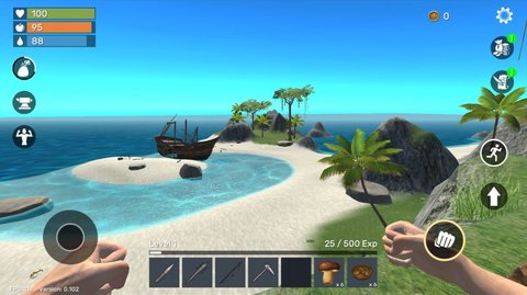 未知岛屿生存(Uncharted Island) 0.104 安卓版截图_1