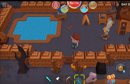 独自生存（Mine Survival） v1.1.1 安卓版截图_2