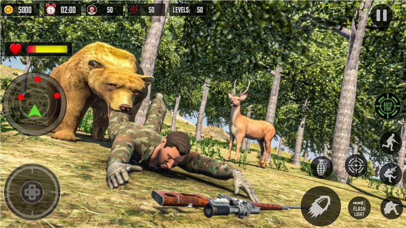 野生狩猎狙击手(Hunting Games Deer Hunt Sniper)截图_3