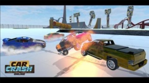 汽车撞击摧毁（Car Crash Forever Online） 1.0截图_1