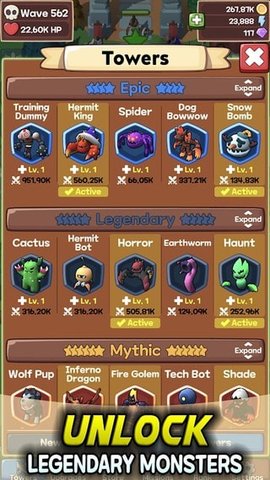 空闲怪物进化（MonsterTD） 40截图_1