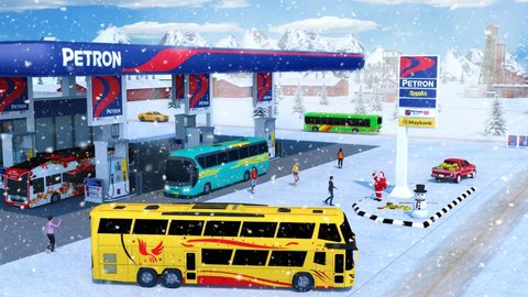 城市巴士驾驶3d（Offroad Bus Driving 3d-New Games 2020） 35 安卓版截图_2