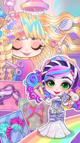美发娃娃（Hair Doll Dress Up Game） 2.0 安卓版截图_1