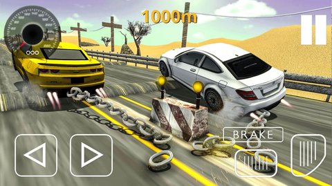 涡轮飞行模拟器（Chained Cars Impossible Stunts 3D-Car Games 2020） v3.0.1截图_1