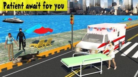 City Ambulance Rescue Driver 1.2截图_2