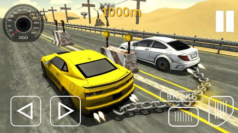 涡轮飞行模拟器（Chained Cars Impossible Stunts 3D-Car Games 2020） v3.0.1截图_4