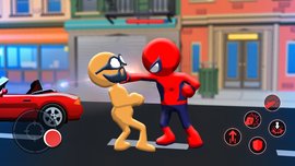 刺客战士蜘蛛英雄（Spider Stickman Fighter: Superhero） 0.1截图_3