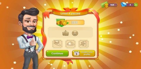 疯狂咖啡馆（Grand Cafe Mania） v0.05 安卓版截图_1