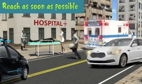 City Ambulance Rescue Driver 1.2截图_3