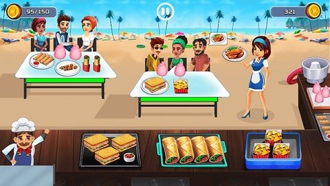 烹饪咖啡厅（Happy Café） v1.3.2 安卓版截图_2
