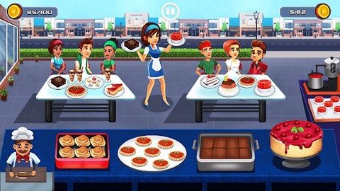 烹饪咖啡厅（Happy Café） v1.3.2 安卓版截图_1