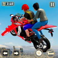 飞行摩托车出租车驾驶(Flying Motorbike Taxi Driving) 1.0.4