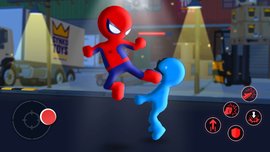 刺客战士蜘蛛英雄（Spider Stickman Fighter: Superhero） 0.1截图_1