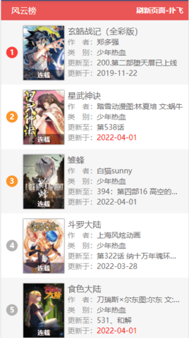 阿狸漫画 2.0 安卓版截图_1