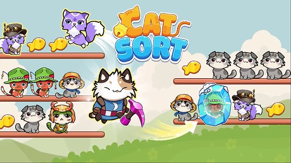 猫咪排序(Cat Sort)截图_1