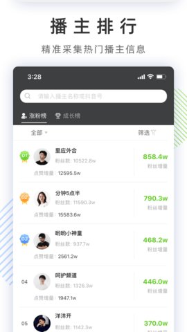 飞瓜数据快手版 1.0.9 安卓版截图_4