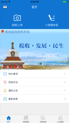 青海税务手机app 1.0.0 安卓版截图_5